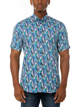 Load image into Gallery viewer, MEN&#39;S CASUAL SHORT SLEEVE STRETCH SHIRT