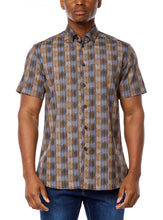 Load image into Gallery viewer, MEN&#39;S CASUAL SHORT SLEEVE STRETCH SHIRT