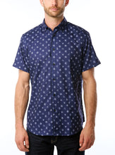 Load image into Gallery viewer, MEN&#39;S CASUAL SHORT SLEEVE STRETCH SHIRT