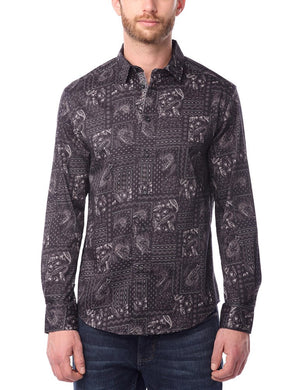 MEN'S CASUAL LONG SLEEVE SHIRT