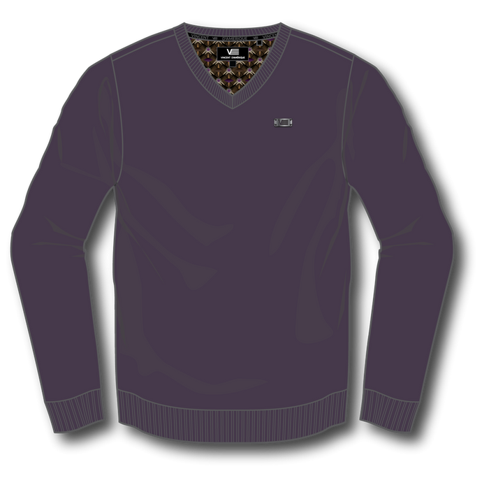 MEN'S BASIC V-NECK SWEATER