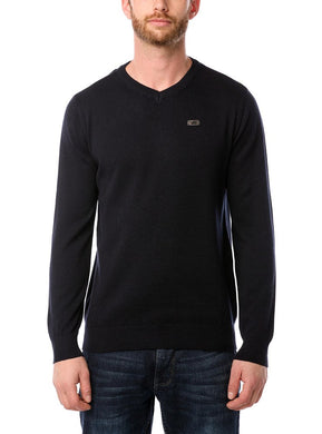MEN'S BASIC V-NECK SWEATER