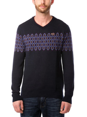 MEN'S V-NECK SWEATER