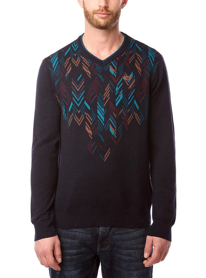 MEN'S V-NECK SWEATER