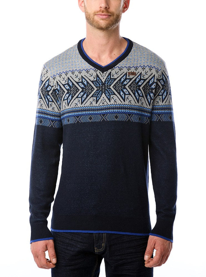 MEN'S V-NECK SWEATER