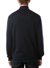 Load image into Gallery viewer, MEN&#39;S HALF ZIP MOCK NECK SWEATER