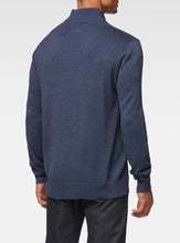 Load image into Gallery viewer, MEN&#39;S BASIC HALF ZIP MOCK NECK SWETER