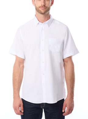 MEN'S BASIC SHORT SLEEVE STRETCH SHIRT