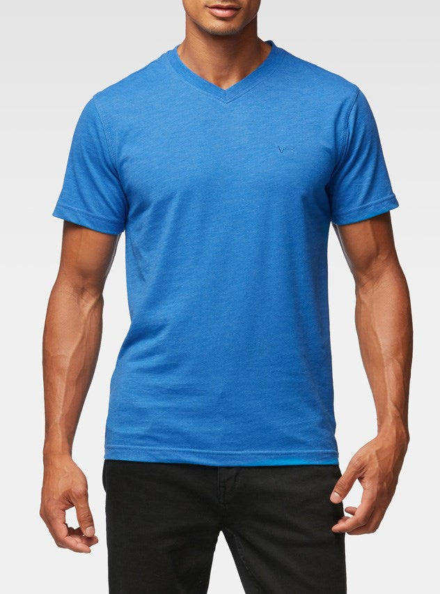MEN'S BASIC SHORT SLEEVE V-NECK T-SHIRT