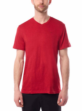 MEN'S BASIC SHORT SLEEVE V-NECK T-SHIRT