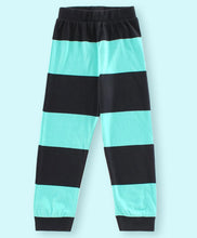 Load image into Gallery viewer, Ventra Boys Striped Blue &amp; Black Nightwear