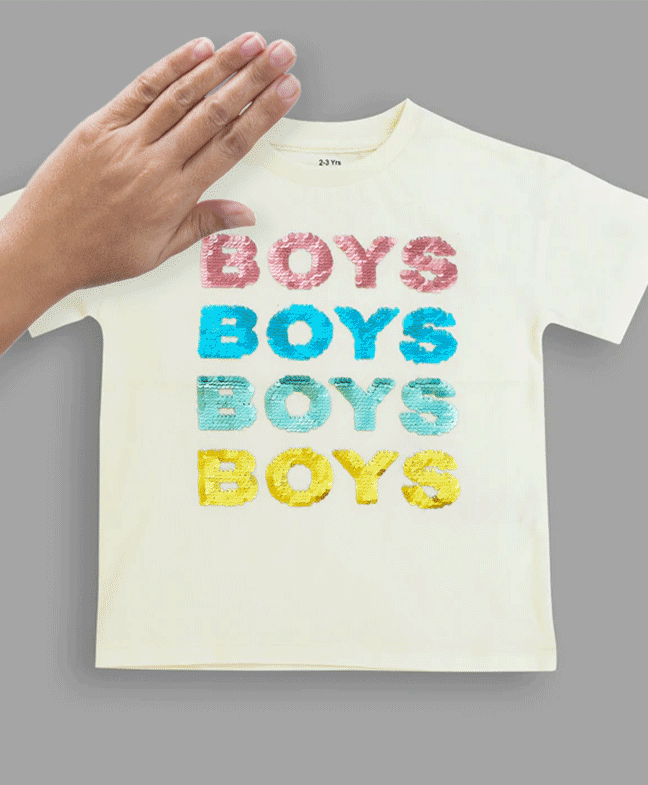 Ventra Boys Sequin T-shirt