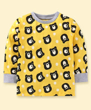 Load image into Gallery viewer, Ventra Girls Bear Yellow Nightwear