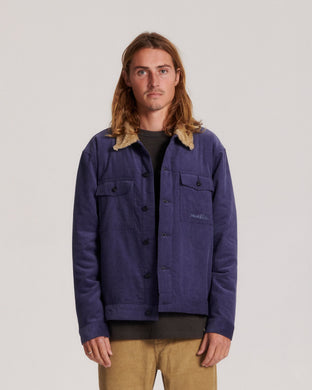 Warringah Cord Jacket - Violet