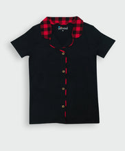 Load image into Gallery viewer, Ventra Ladies Red Checks Shorts Set