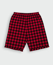 Load image into Gallery viewer, Ventra Ladies Red Checks Shorts Set