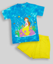 Load image into Gallery viewer, Ventra Mermaid Tie Shorts Set