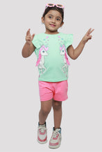 Load image into Gallery viewer, Ventra Uni Mint Shorts Set