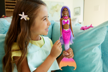 Load image into Gallery viewer, Barbie “Brooklyn” Mermaid Doll With Color Change Feature, Pet Dolphin And Accessories