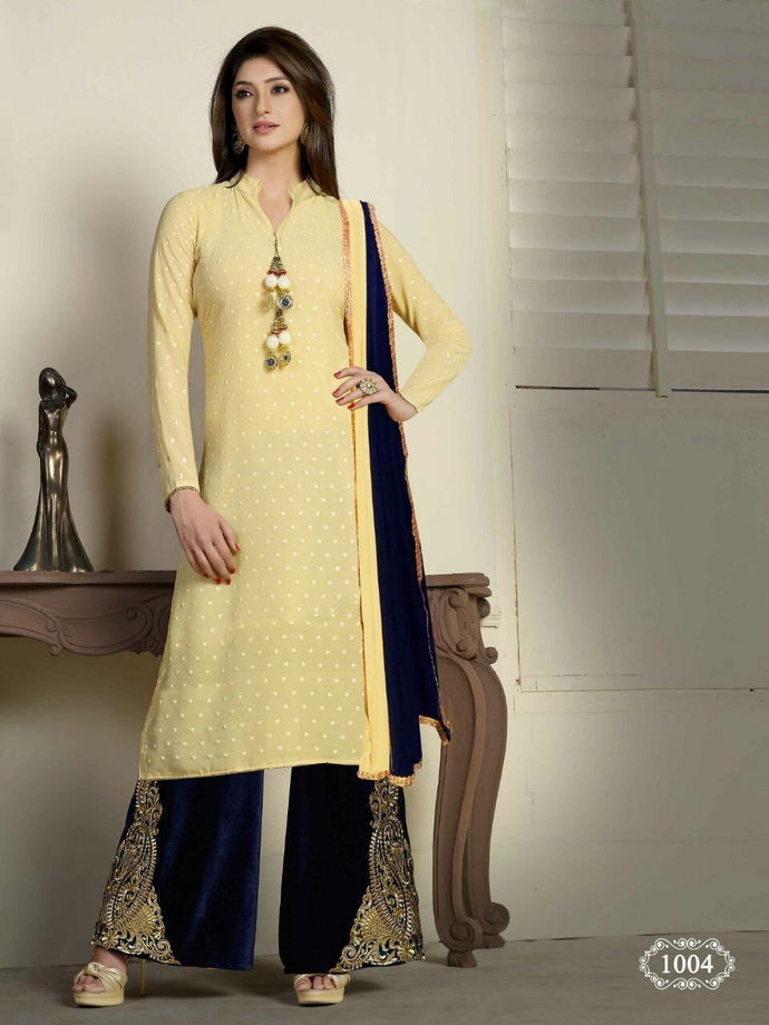 4 Color 4 Pcs Indian Pakistani Bollywood Designer & Georgette Salwar Kameez Suits