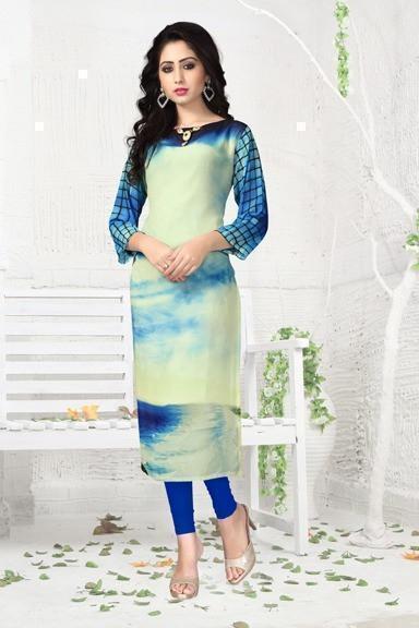 Designer Printed Party wear Kurti