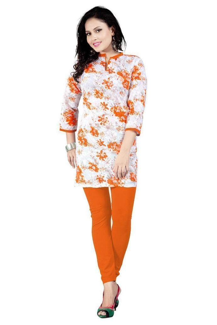 Attractive Orange Cotton Kurti EBSFK112606B