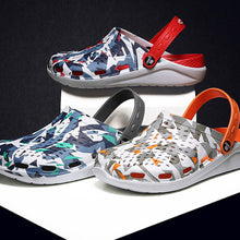 Load image into Gallery viewer, Heels Women Luxury Men&#39;s Slippers Thick Platform Sandals Clogs Summer Soft Beach Slippers Slides Outdoor Designer Slides Men