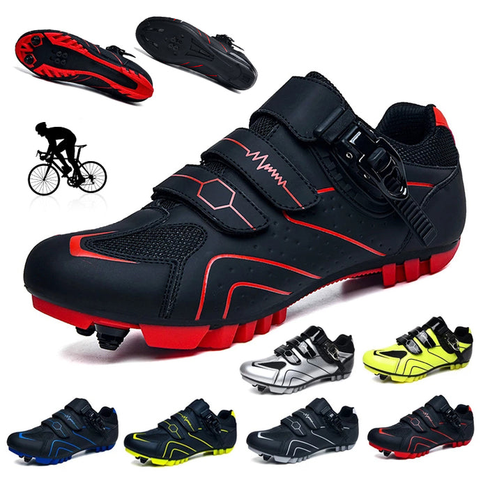 NEW Cycling Sneaker MTB Bicycle Flat Shoes Men Mountain Bike Racing Road Speed Footwear Fashion Cleat Spd Biking Women Sports
