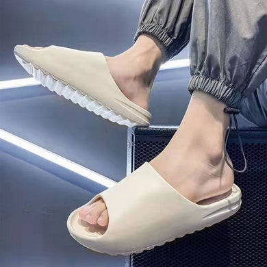 Summer Men Slides Beach Slippers Flip Flops Man Clappers Indoor Slipper Non-slip House Shoes Women Platform Sandals 2022 New